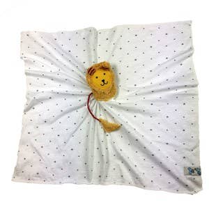 Pat & Patty - Wholesale Security/Cuddle Blanket - Baby - Organic eco children's comforter “Lowe”/LITO-885