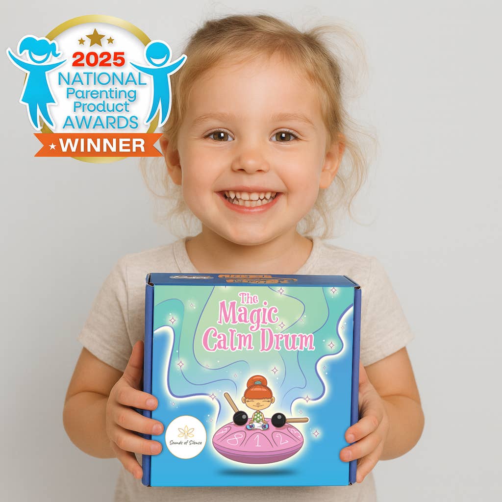 Sounds Of Silence Drums - Wholesale Musical Instrument - Magic Calm Drum Tongue Drum, Songbook and Storybook (PINK)  2