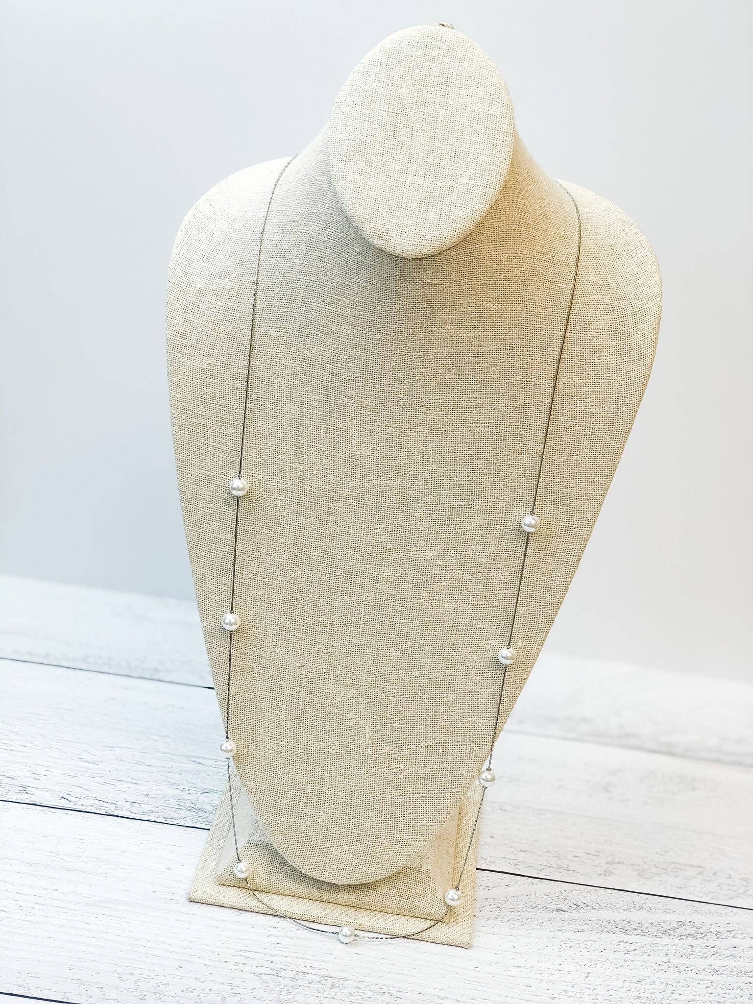 Prep Obsessed Wholesale - Vendita all'ingrosso Collane di perline/perle - Collana lunga stazione di perle2