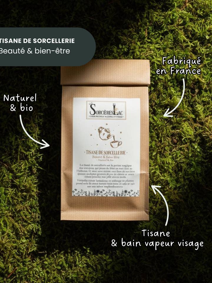 Hekseurtete og ansigtsdampinfusion - Skønhed og velvære for engroshandel hos Les sorcières du lac
