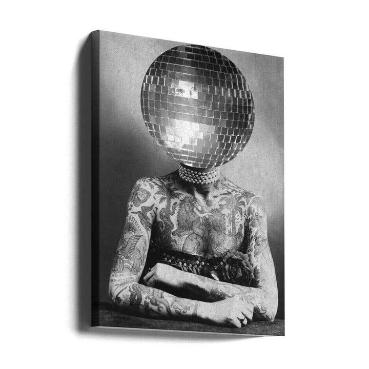 Väggkonst DISCO VINTAGE PORTRÄTT för wholesale av GTA ART