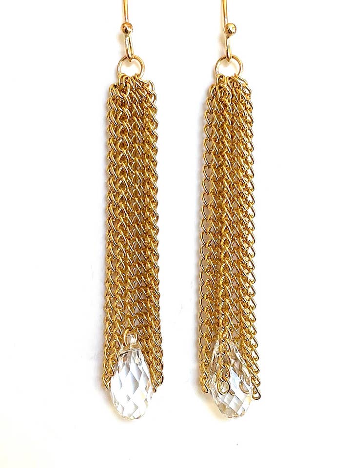 Orecchini con nappine per la vendita all'ingrosso da parte di Jennifer Tuton Jewelry