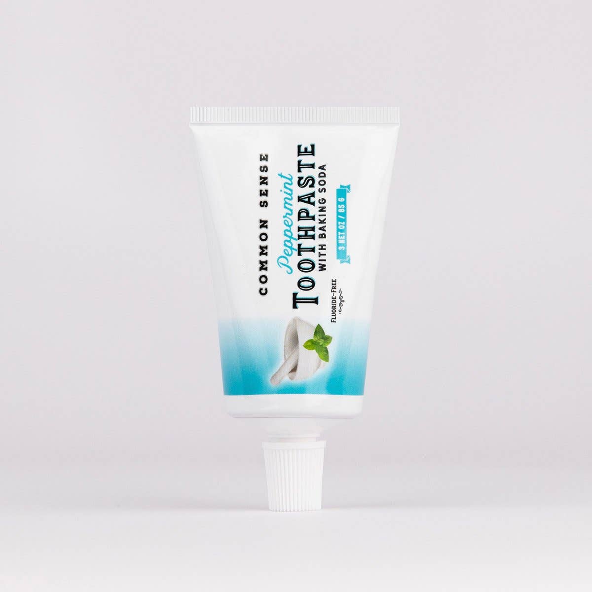 Common Sense Soap - Vente Dentifrices - Dentifrice au Bicarbonate de Soude à la Menthe Poivrée (Format Voyage)