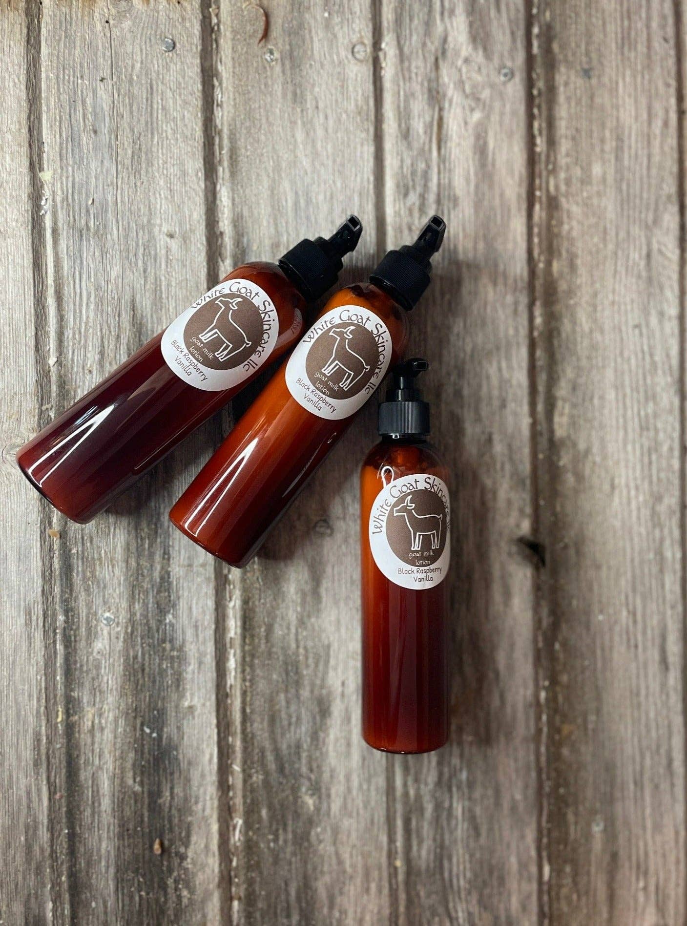 White Goat Skincare LLC - Wholesale Hand & Body Lotion - Black Raspberry Vanilla goat milk lotion2