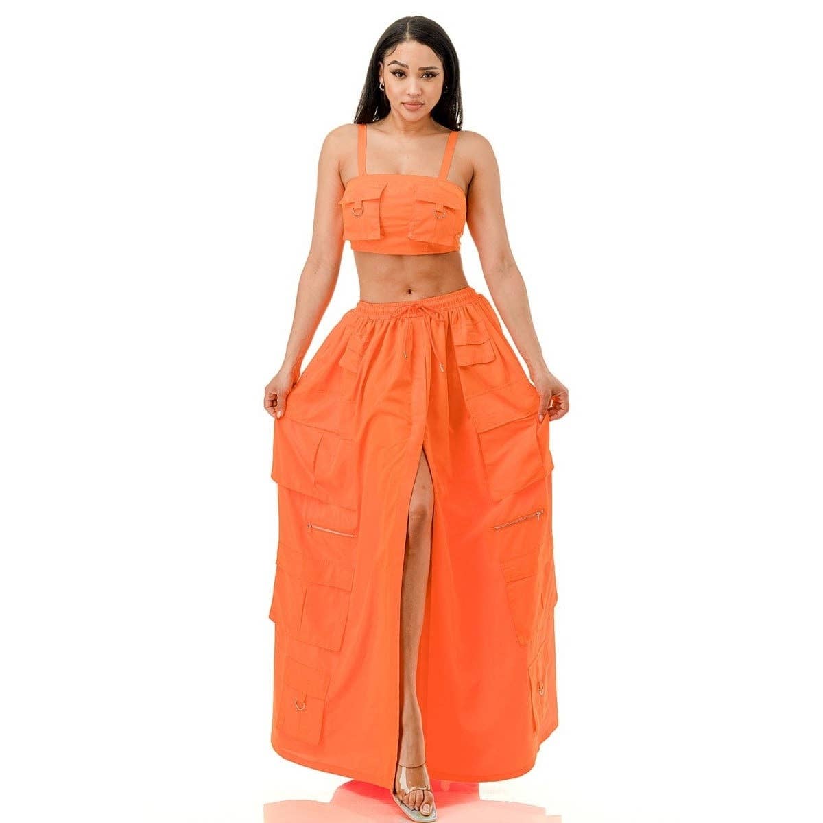 Esmeray Clothing – Großhandel Set aus Oberteil und Rock – Damen – das Urban Explorer Ensemble12