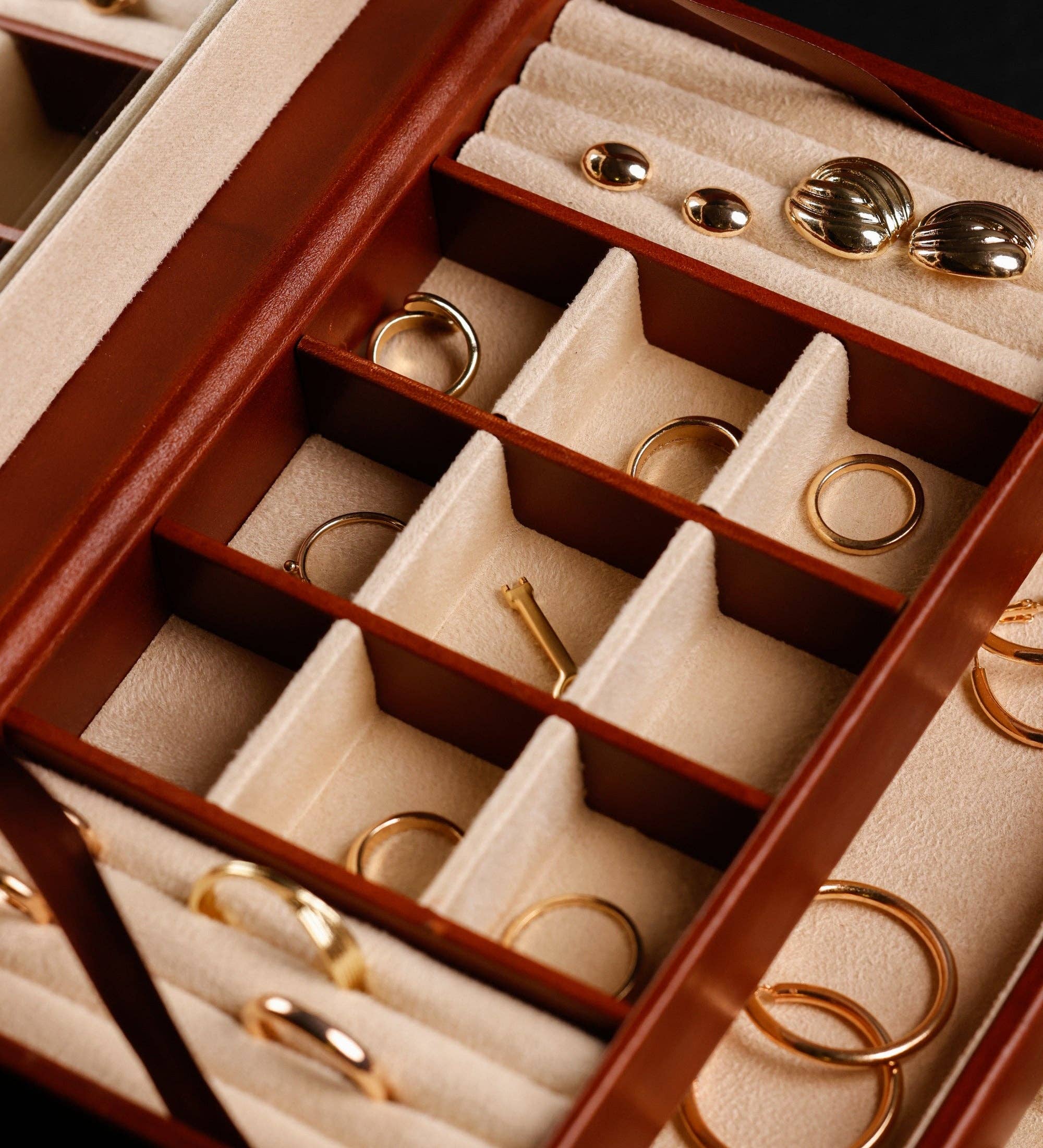 Time Resistance - Wholesale Jewellery box/organiser - Leather Jewelry Box for Women - Beloved7