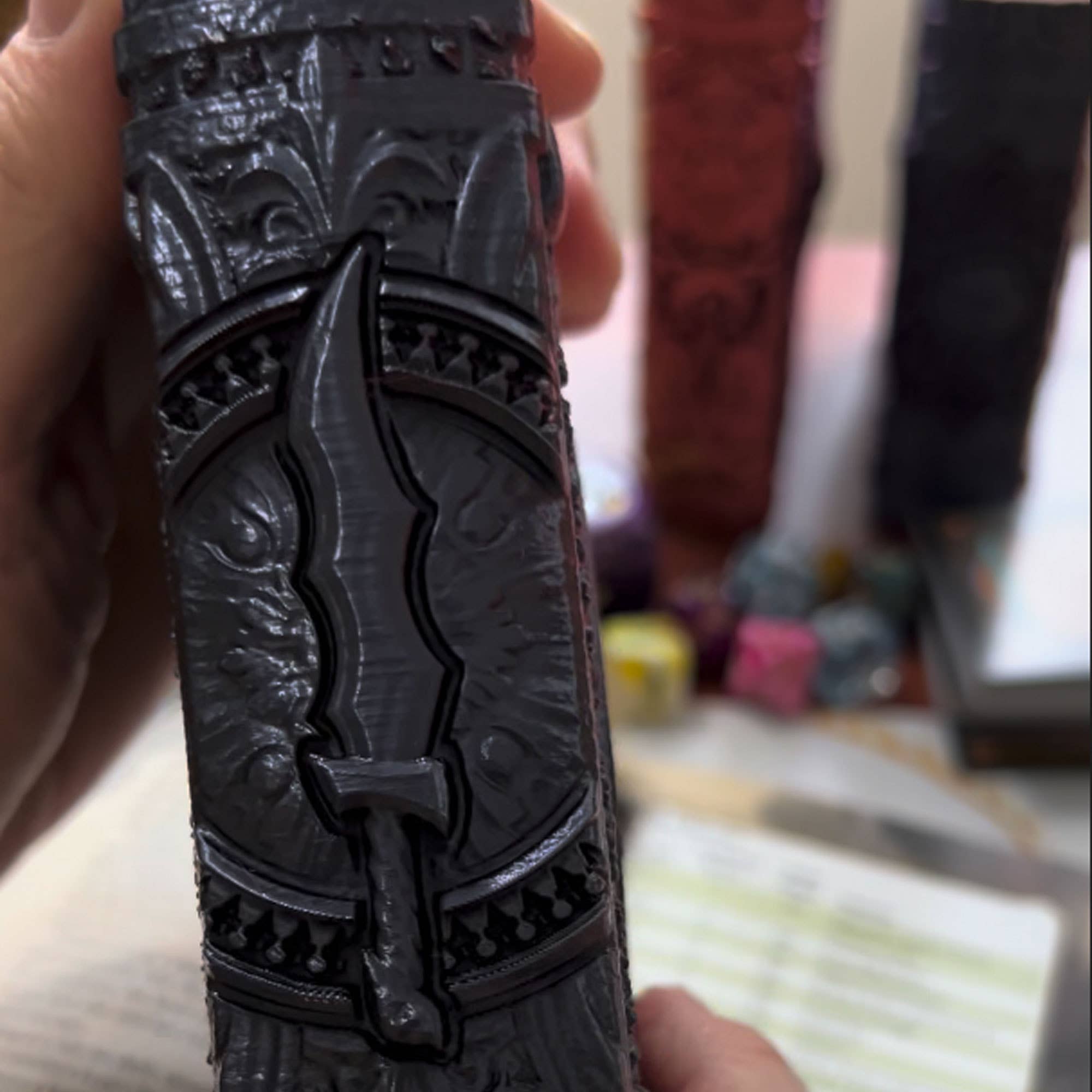 American Carver LLC - Wholesale Dice - Rogue Storage Tome for TTRPG, MTG, Pokemon, D&D Gaming!3