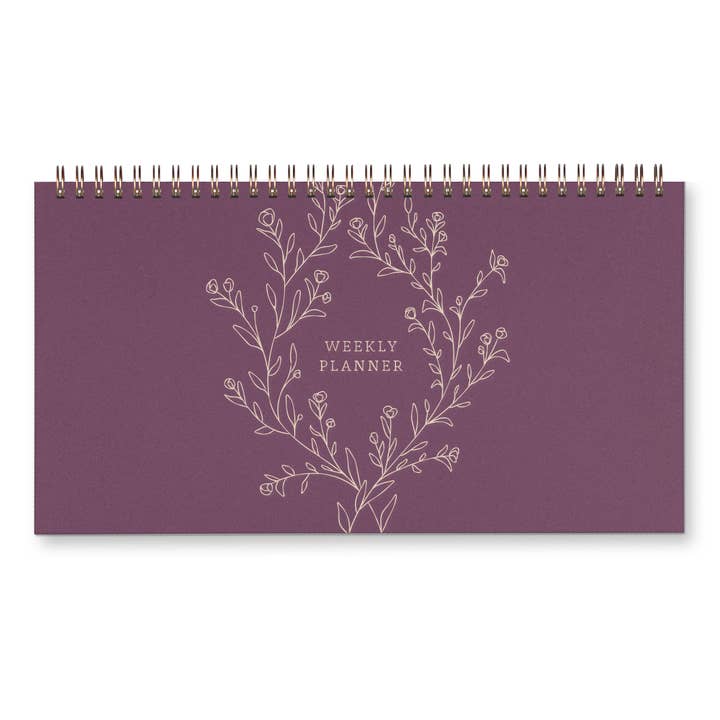Ruff House Print Shop - Wholesale Planner - Floral Vines Weekly Planner 2