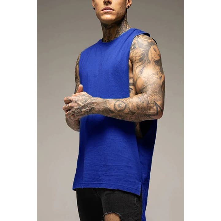 Paperdoll - Wholesale Tank top – Men's - Gym Fitness Workout Cotton Sleeveless Shirt4