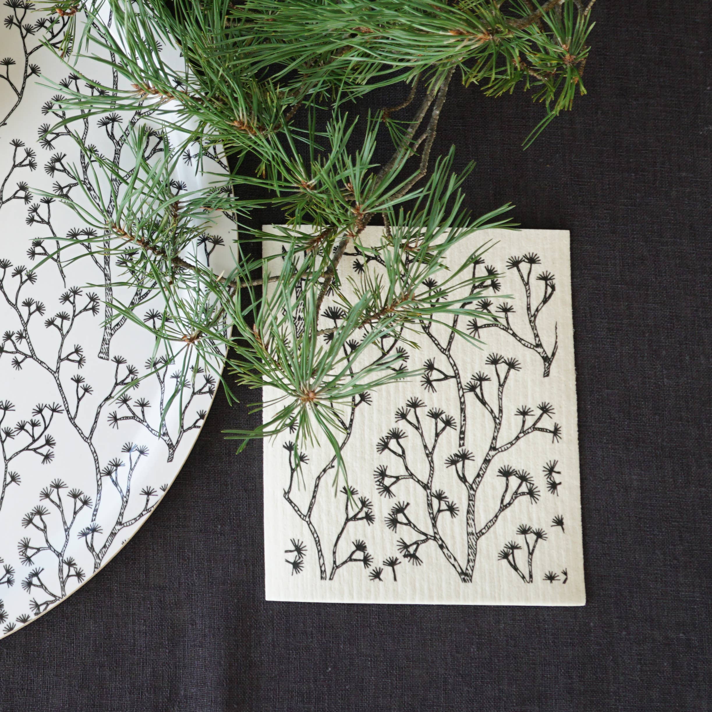 Born in Sweden AB - Wholesale Dishcloth - Dish cloth Pine2