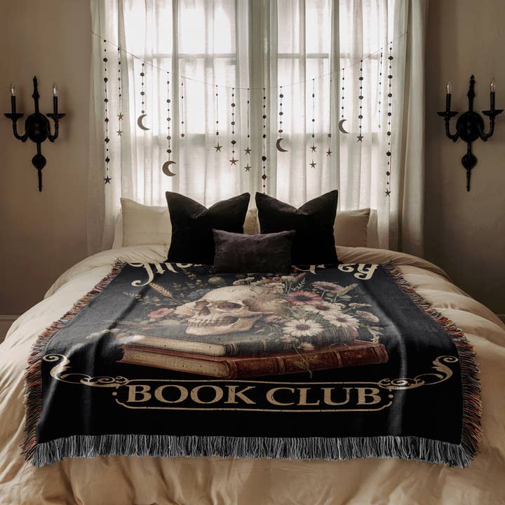MagicMerchEmporium - Wholesale Throw blanket - Morally Grey Book Club Blanket3