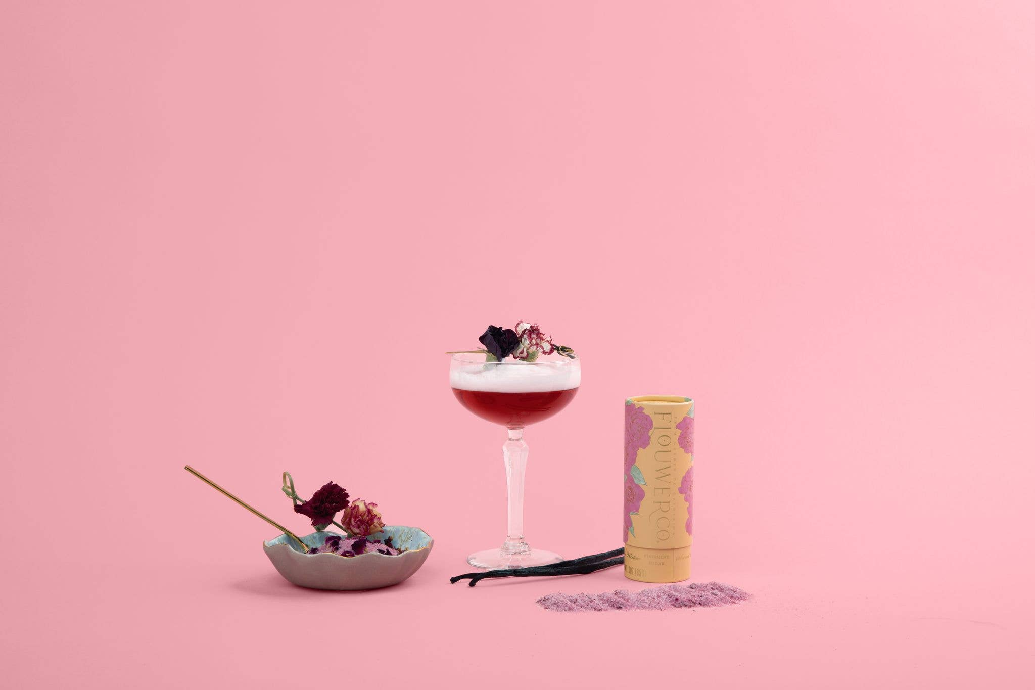 FLOUWER CO. - Vendita all'ingrosso Zucchero - Zucchero da finitura a tema floreale - confezione mista8