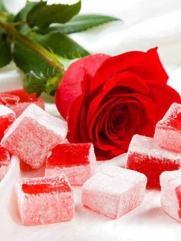 Koska | Delícia Turca Sem Açúcar, Sabor Rosa para Diabéticos por atacado de Aladdin