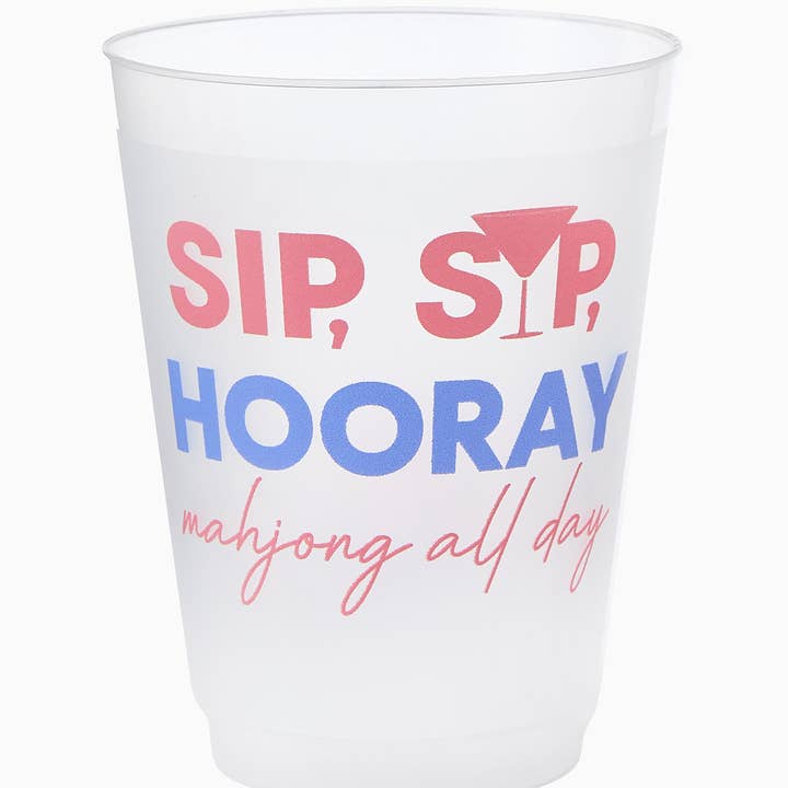 Oh My Mahjong - Wholesale Disposable Cup - Sip Sip Hooray Cups0