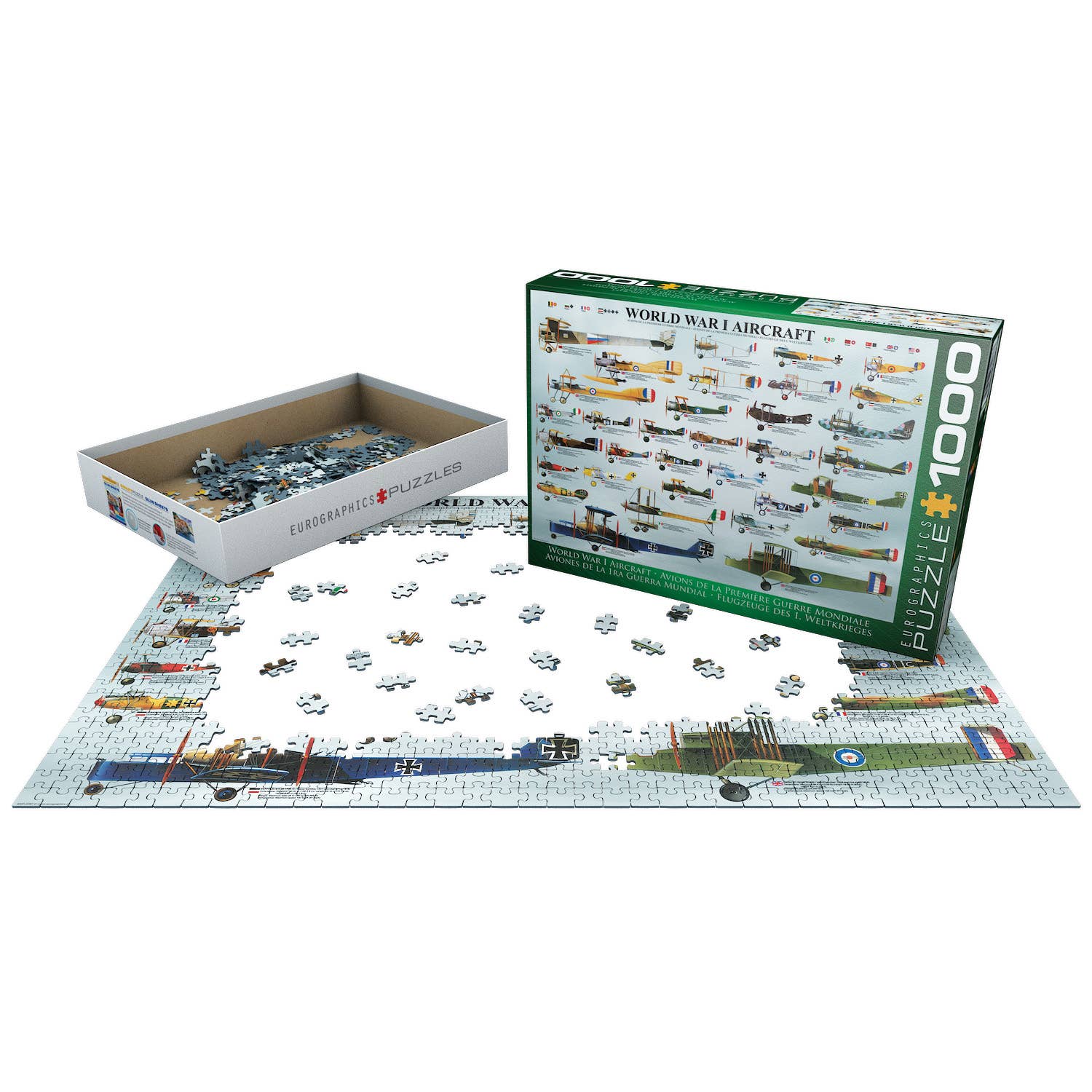 Eurographics Puzzles USA - Vente Puzzle – adulte - Avions de la Première Guerre mondiale2