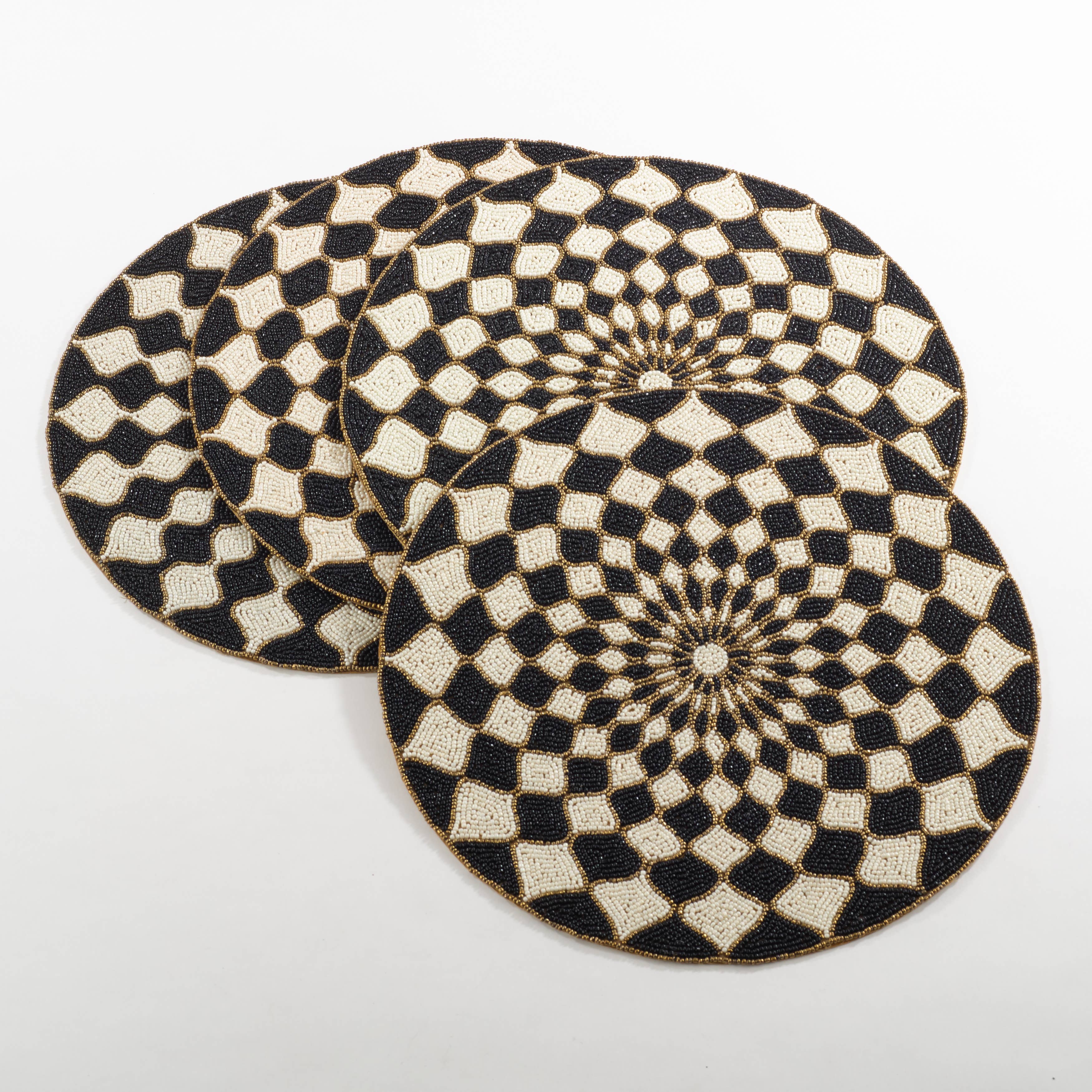 Multi Beaded Design Placemat - Castle Inspired for wholesale on Faire1