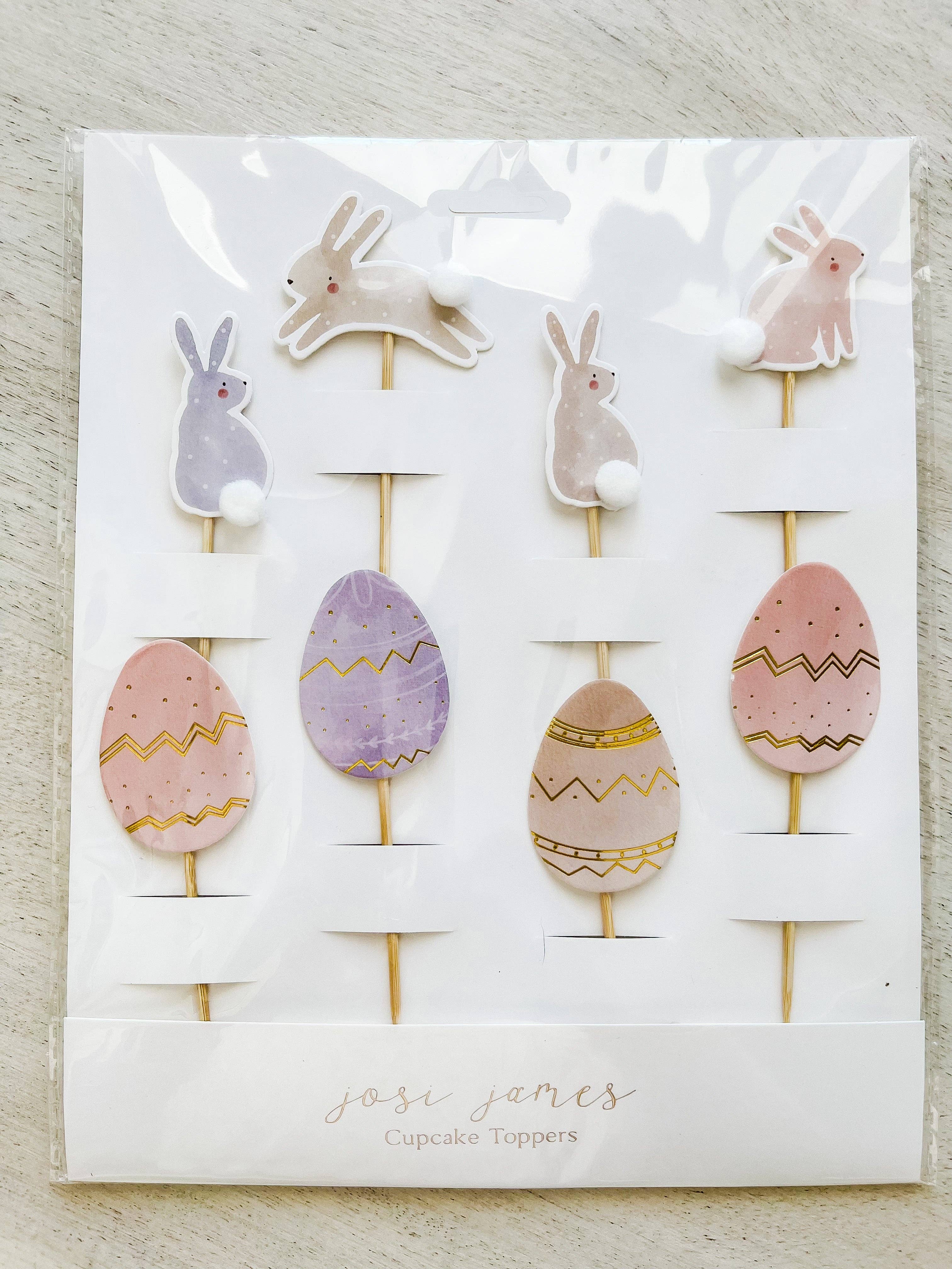 Josi James - Wholesale Cake/Cupcake Topper - Bunny Cupcake Toppers0