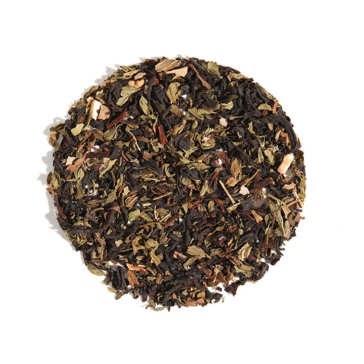 Plum Deluxe Tea - Wholesale Loose Tea - Blackberry Mojito Spearmint Lime Black Loose Leaf Tea1