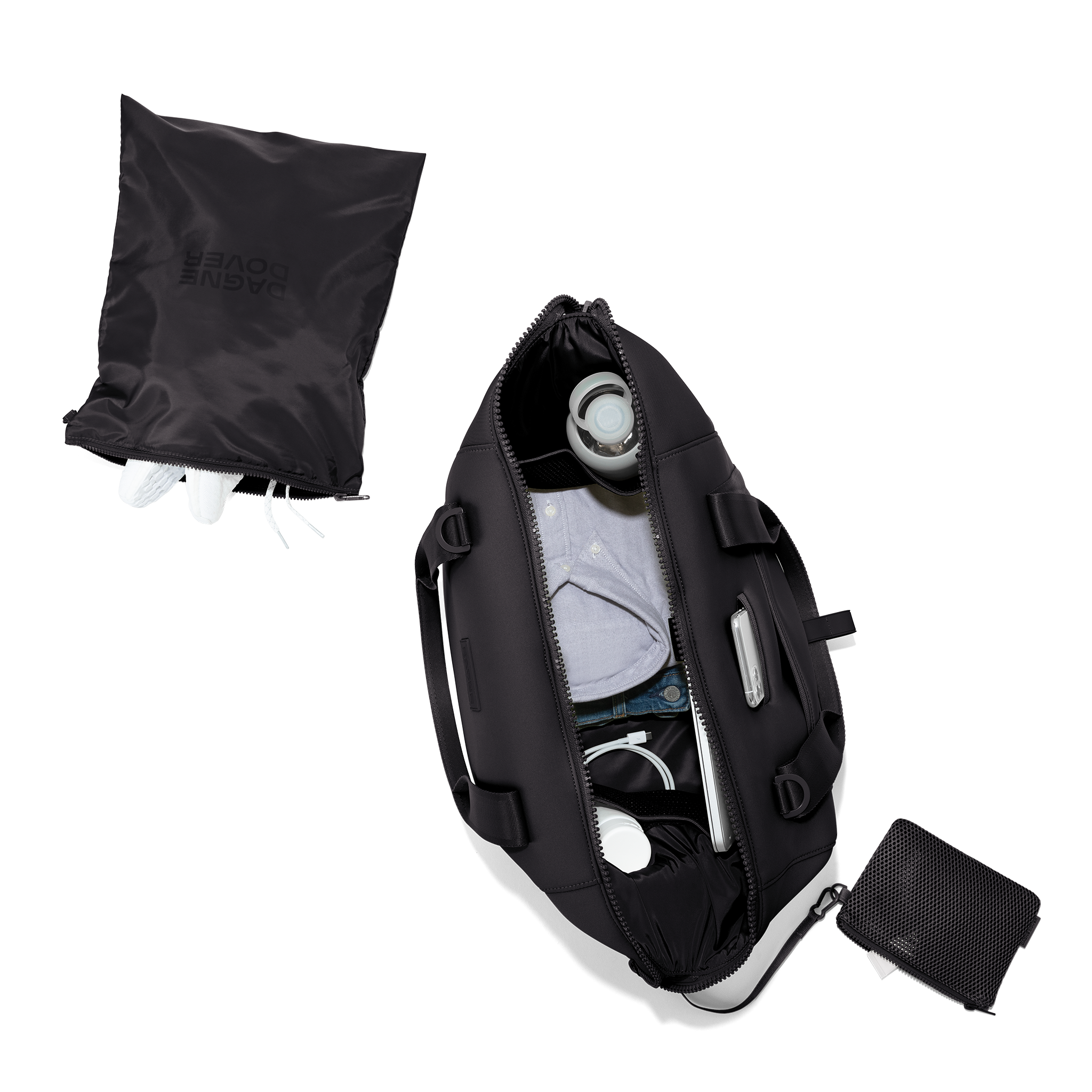 Dagne Dover - Wholesale Weekender Bag - Women's - Landon Carryall in Onyx, Large2