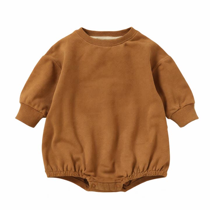 Sweater Bubble Romper Sweatshirt Romper for wholesale by Creatively Cheryl