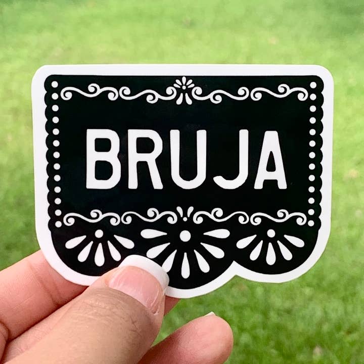 BRUJA: Papel Picado | Vandafvisende klistermærke for engroshandel hos Kalaka Tx