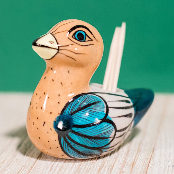 Soporte para palillos de dientes pato para venta al por mayor de Lucia's Imports