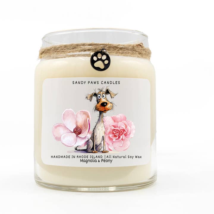 Sandy Paws Candles - Wholesale Jar/Filled Candle - Quirky Dogs - Soy Wax Candles22
