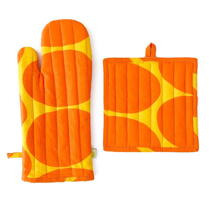 See Design - Wholesale Oven Mitt/Pot Holder - Oven Mitt & Potholder Set