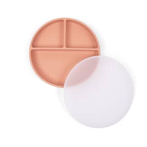 Silicone Divided Suction Plate (Pink) – Ali+Oli®