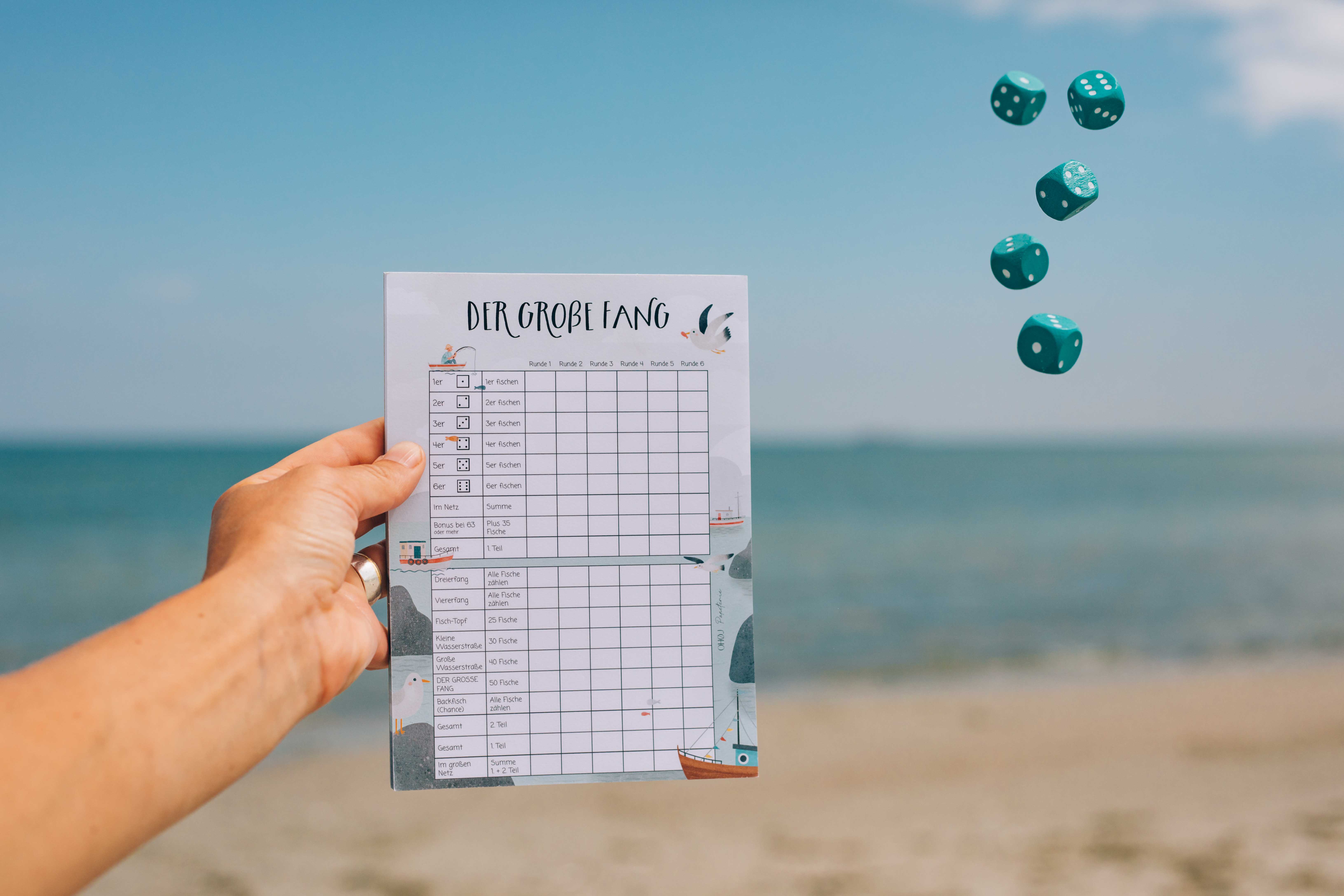 OHØJ Papeterie - Wholesale Dice - The Big Catch - Dice Block2