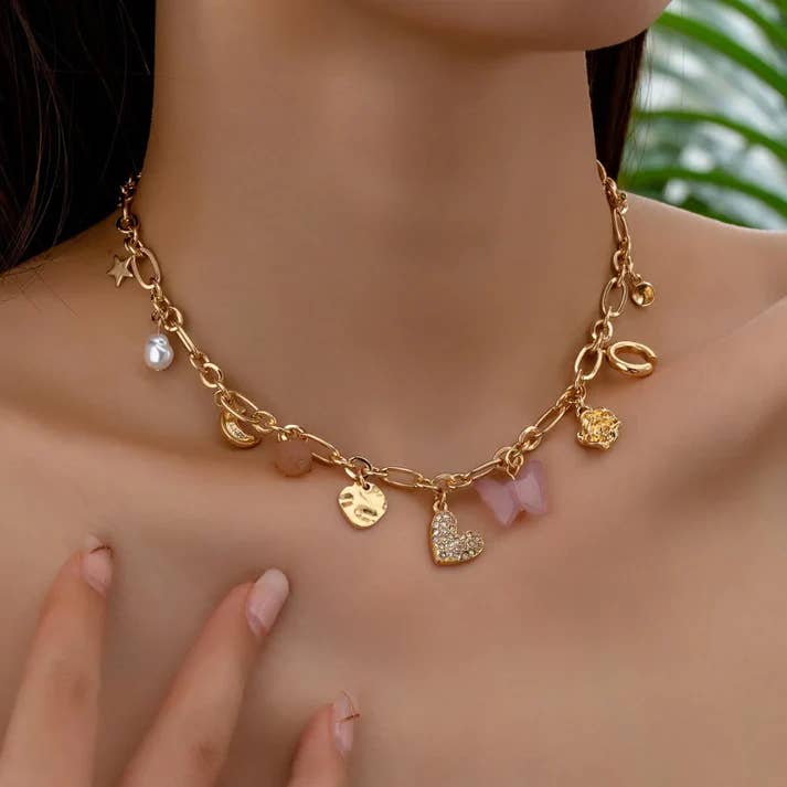 Vlinderlegering Gemengde Materialen Groothandel Ketting voor wholesale door Gooddiy