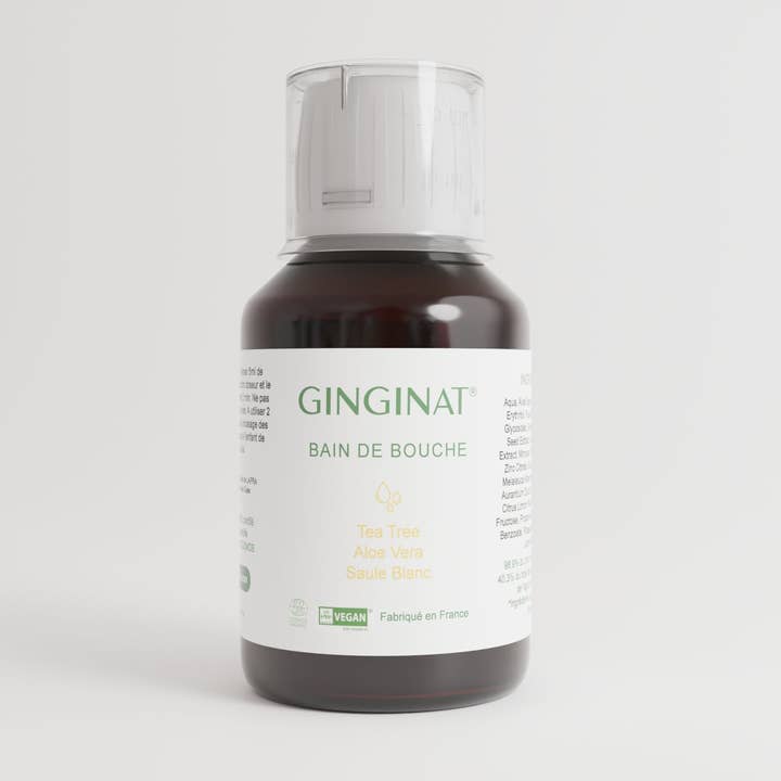 Certified organic and vegan mouthwash for wholesale by Ginginat