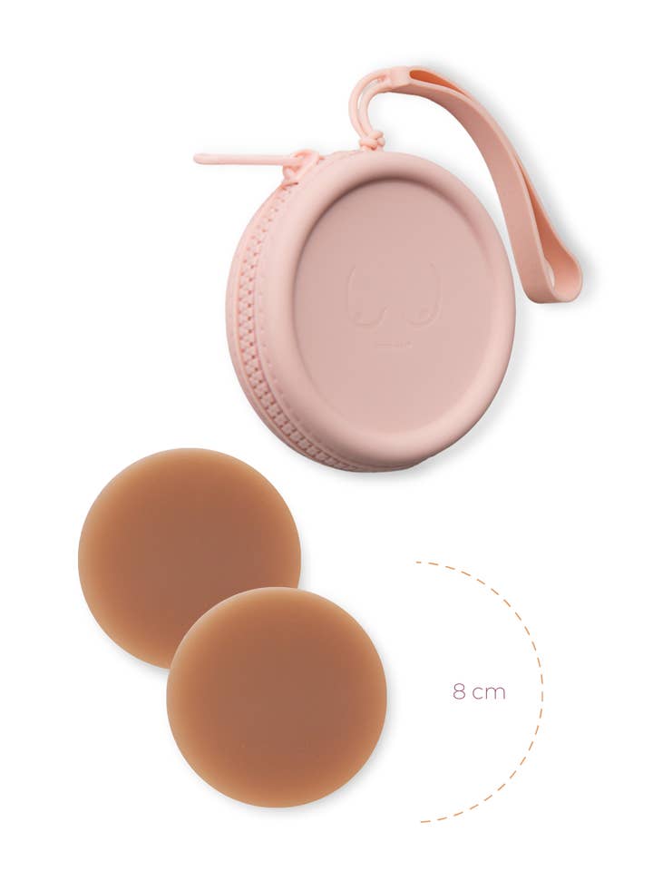 Boob-eez - Wholesale Nipple Pasties - Women's - x1 Silicone Travel Case + x1 Pair of "Headlight Hiders"22