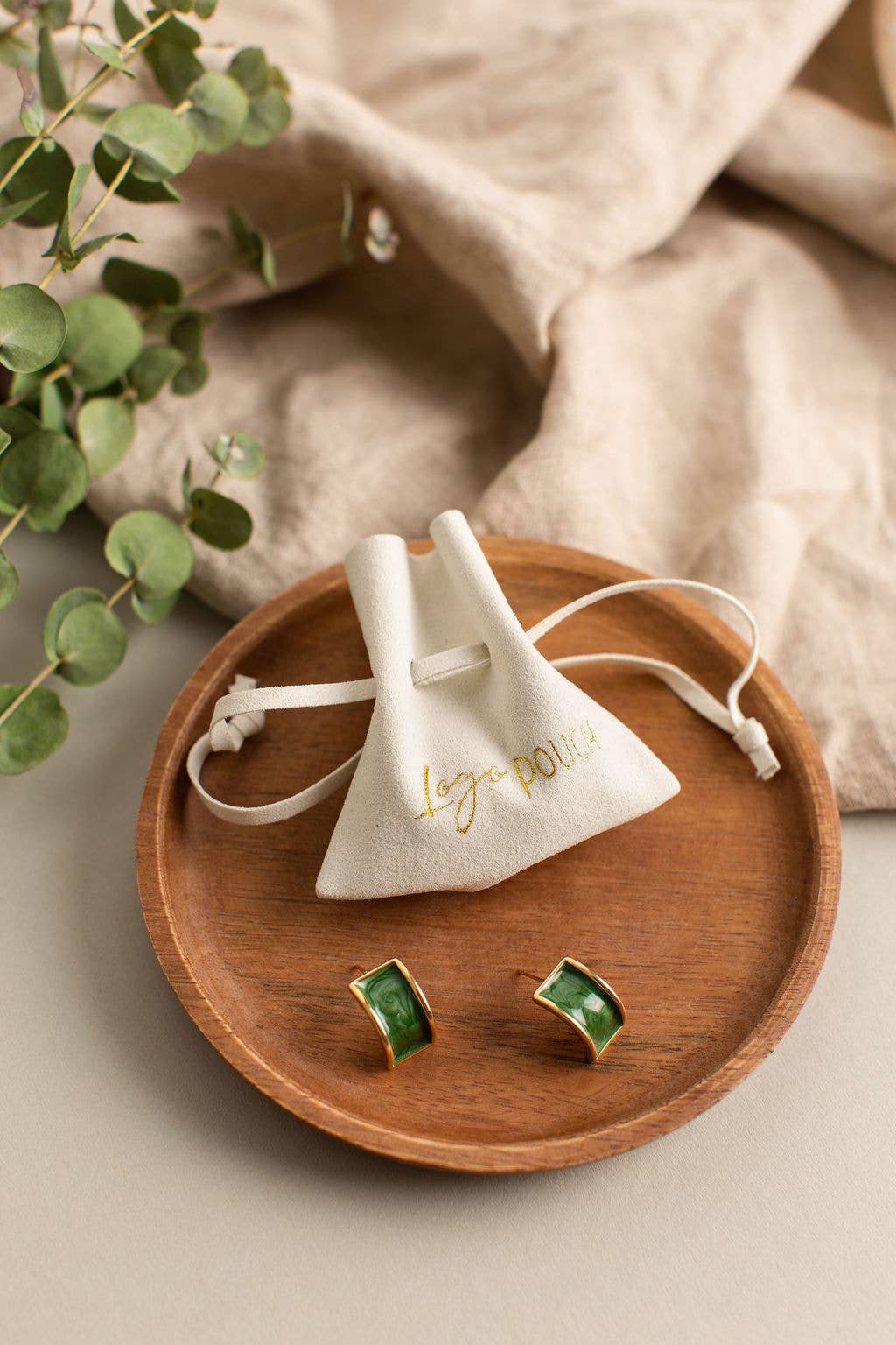 Logo Pouch – Engroshandel Posetaske - Dame – MIA 100 stk - Mini pose med snørelukning4