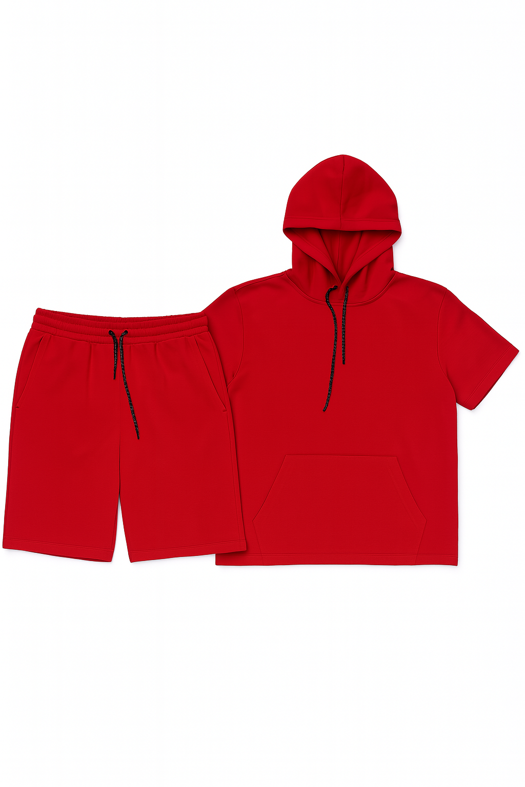 Amorica NYC - Vendita all'ingrosso Completo sportivo - Uomo - Completo uomo con felpa a maniche corte e pantaloncini2