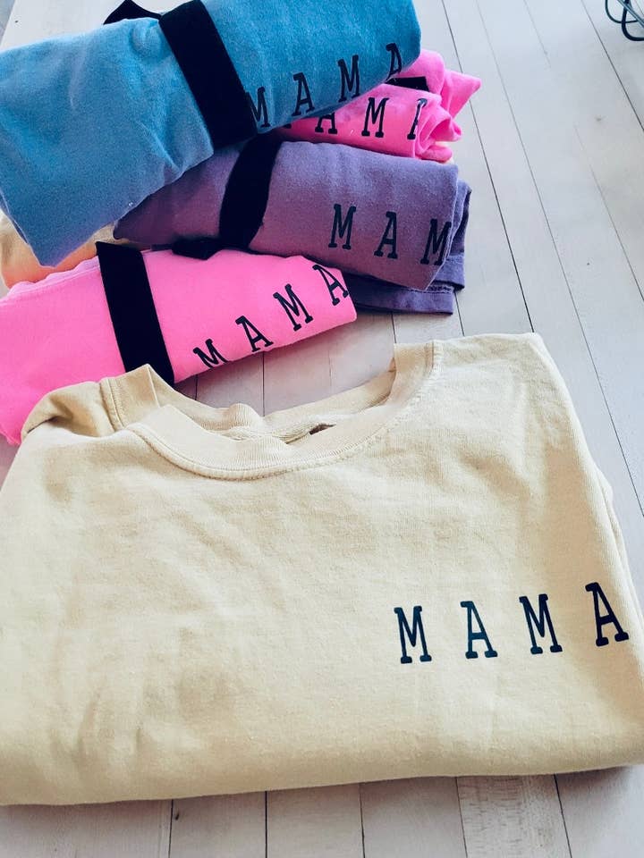 MAMA Comfort Color Tees for wholesale by Everyday Wholesale