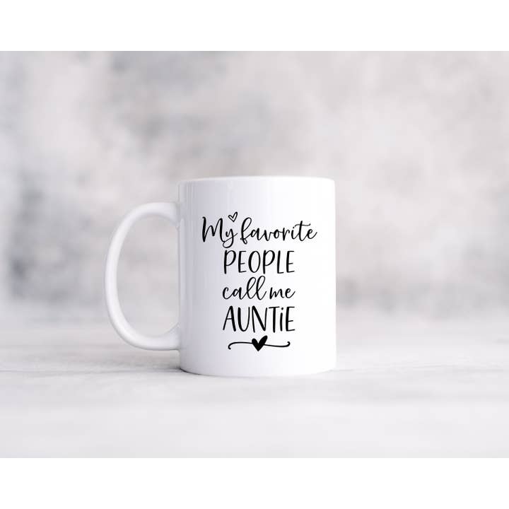 Calming Creations - Wholesale Coffee Mug - Auntie Coffee Mug