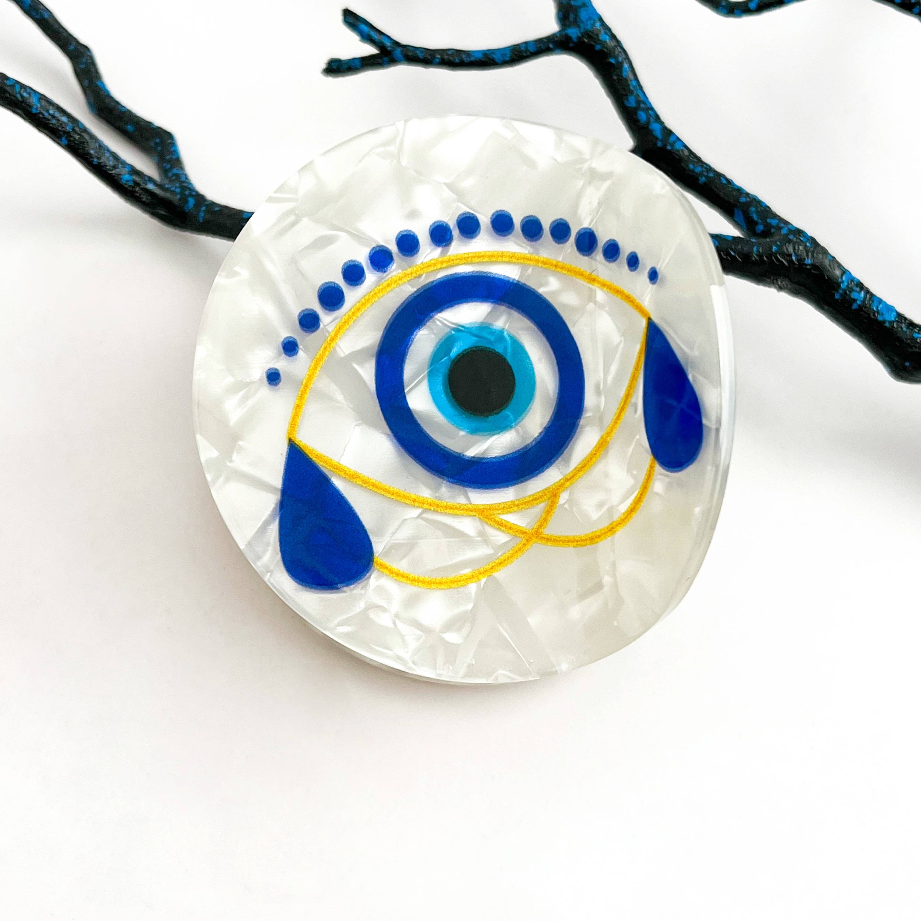 mildstyles – Engroshandel Hårspænde - Dame – Solbrille Rund Kreativ Hårklo Clips4