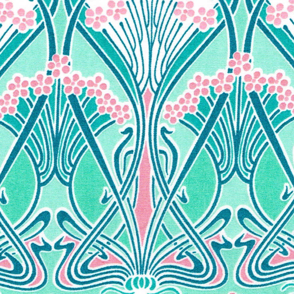 Alice Caroline – wholesale Fabric – Exclusive Liberty Tana Lawn Fabric Ianthe Apple Mint X1