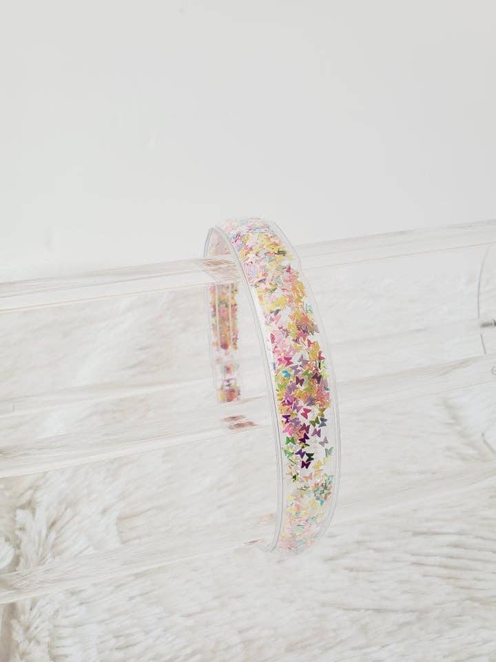 KbCreatedCo - Wholesale Fashion Headband - Women's - confetti shaker headband, sprinkle headband3