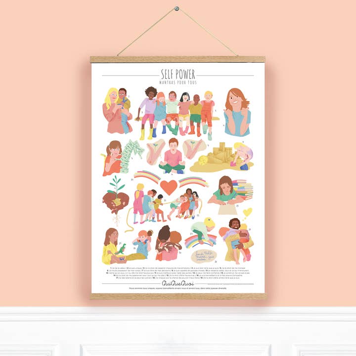 Affiche XL _ Self Power _ 50x70cm pour la vente par QuiQueQuoi