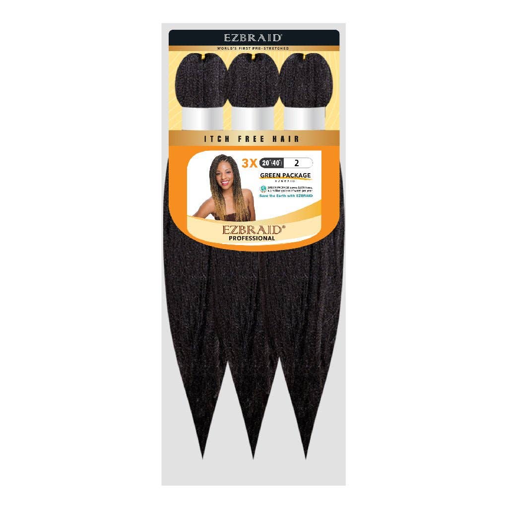 EZBRAID UK – Großhandel Extensions – EZBRAID Grünes Paket 51 cm – 3 Stück2
