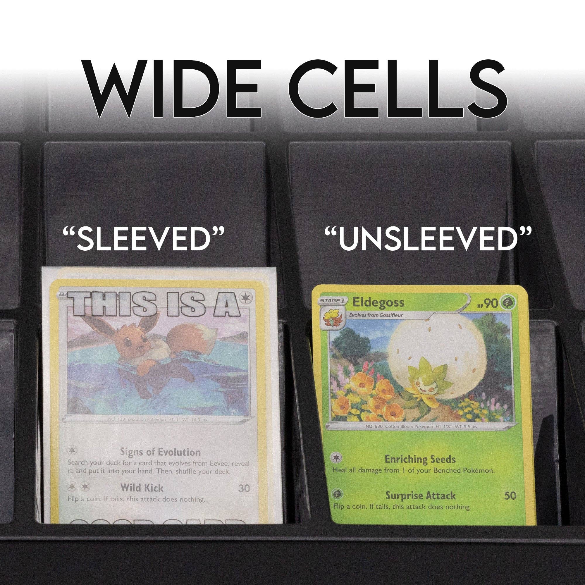 Kurated Korner - Wholesale Card Game - Toy Vault 15-Slot Card Sorting & Dealer Trays 3pk5