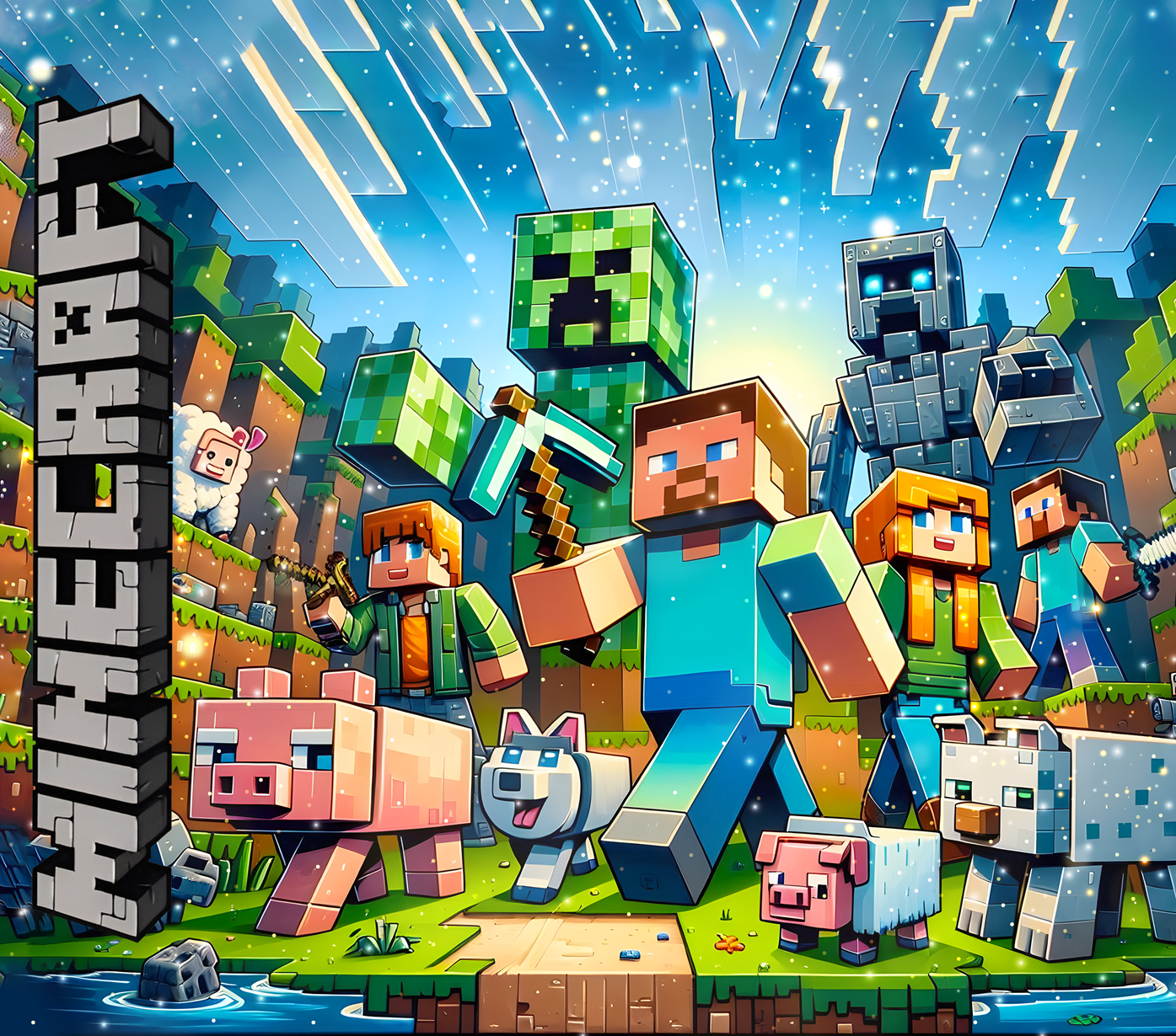 SubliMasterUK - Wholesale Coffee Mug - Minecraft-Themed Mugs – 20 Full-Color Designs!  11 oz sublimation mugs7