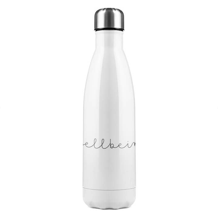 Wellness Breath Designer Stainless Steel Bottle for wholesale by Benjamin Tate Design