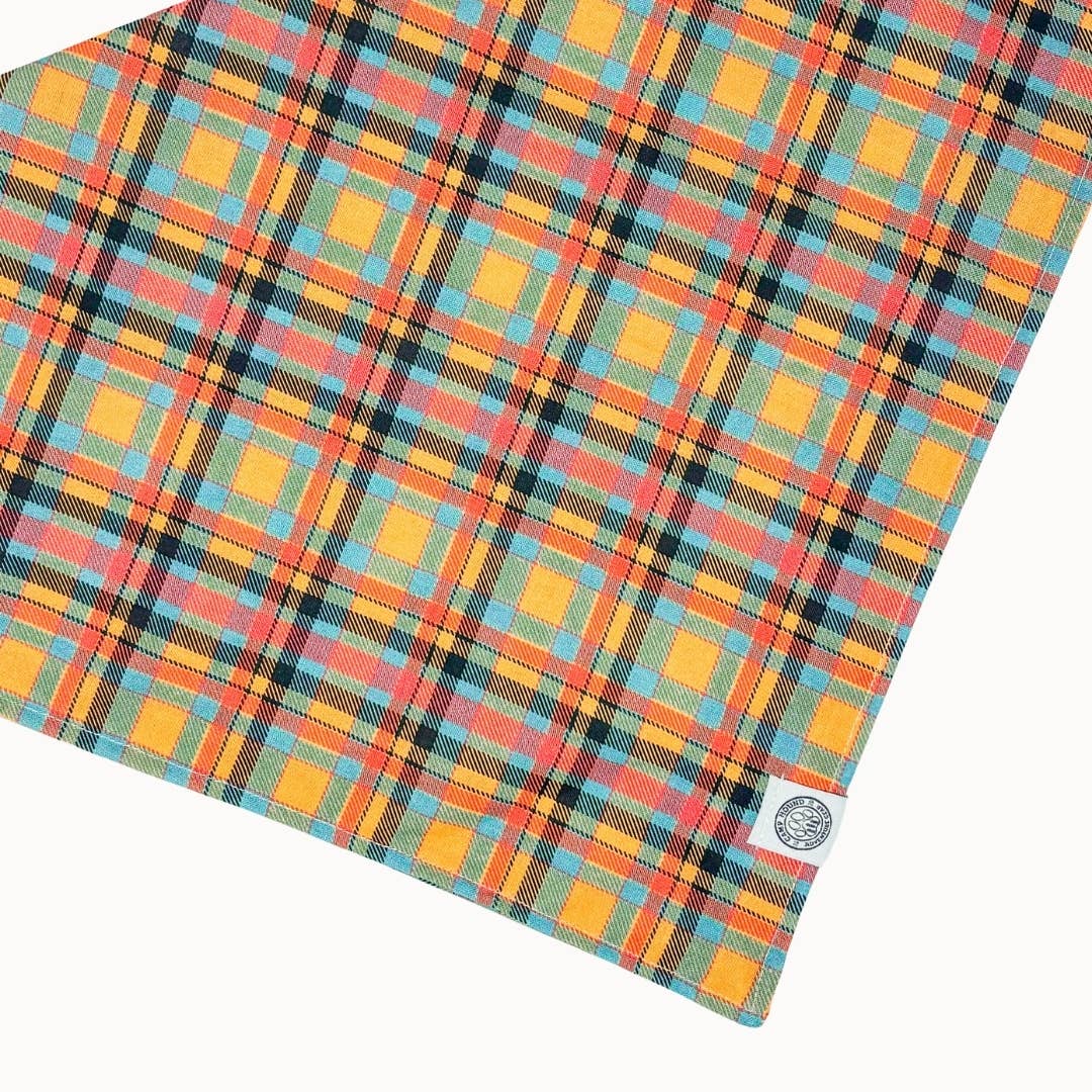 Multi Jack Dog Bandana | Fall Harvest Plaid Pet Scarf for wholesale on Faire1