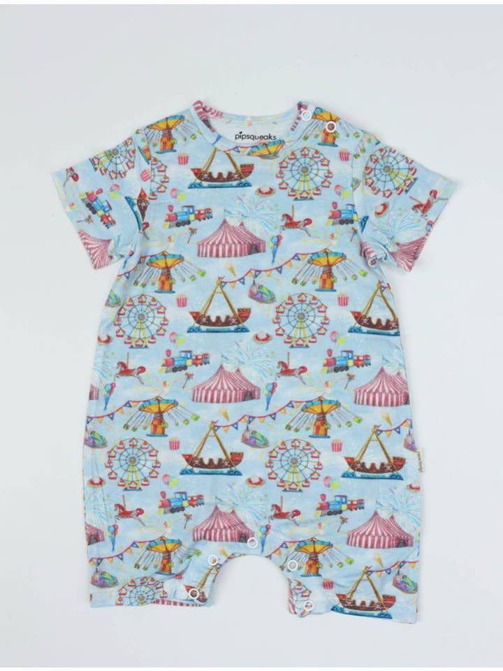 Pipsqueaks Clothing Co - Wholesale Jumpsuit - Baby - That Aint Fair Short Romper2