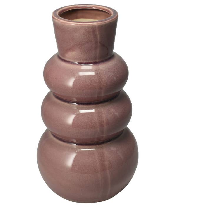 Vaas Bubble - Rosa för wholesale av DRYdecorations