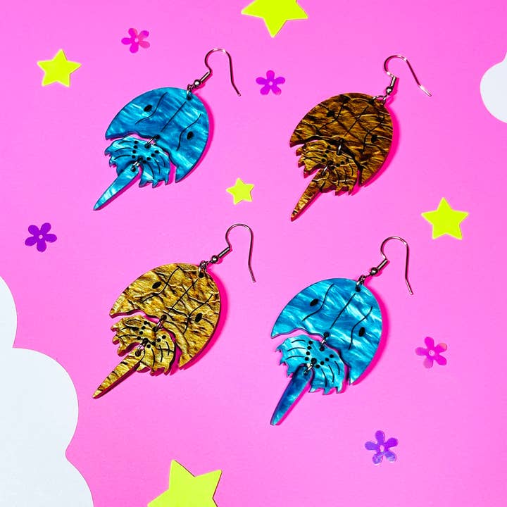 Horseshoe Crab Earrings and other Purchase Wholesale horseshoe crab. Free Returns & Net 60 Terms on Faire trending on Faire.