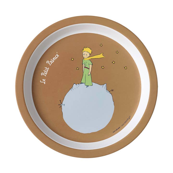 Brown PP705R Baby plate ⌀ 18 cm The Little Prince for wholesale on Faire